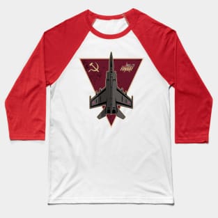 Mig-25 Foxbat Baseball T-Shirt